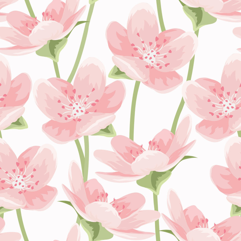 Petal Kiss floral and botanical wallpaper – LH Lifestyle